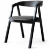Krzesło dębowe K14 Czarne