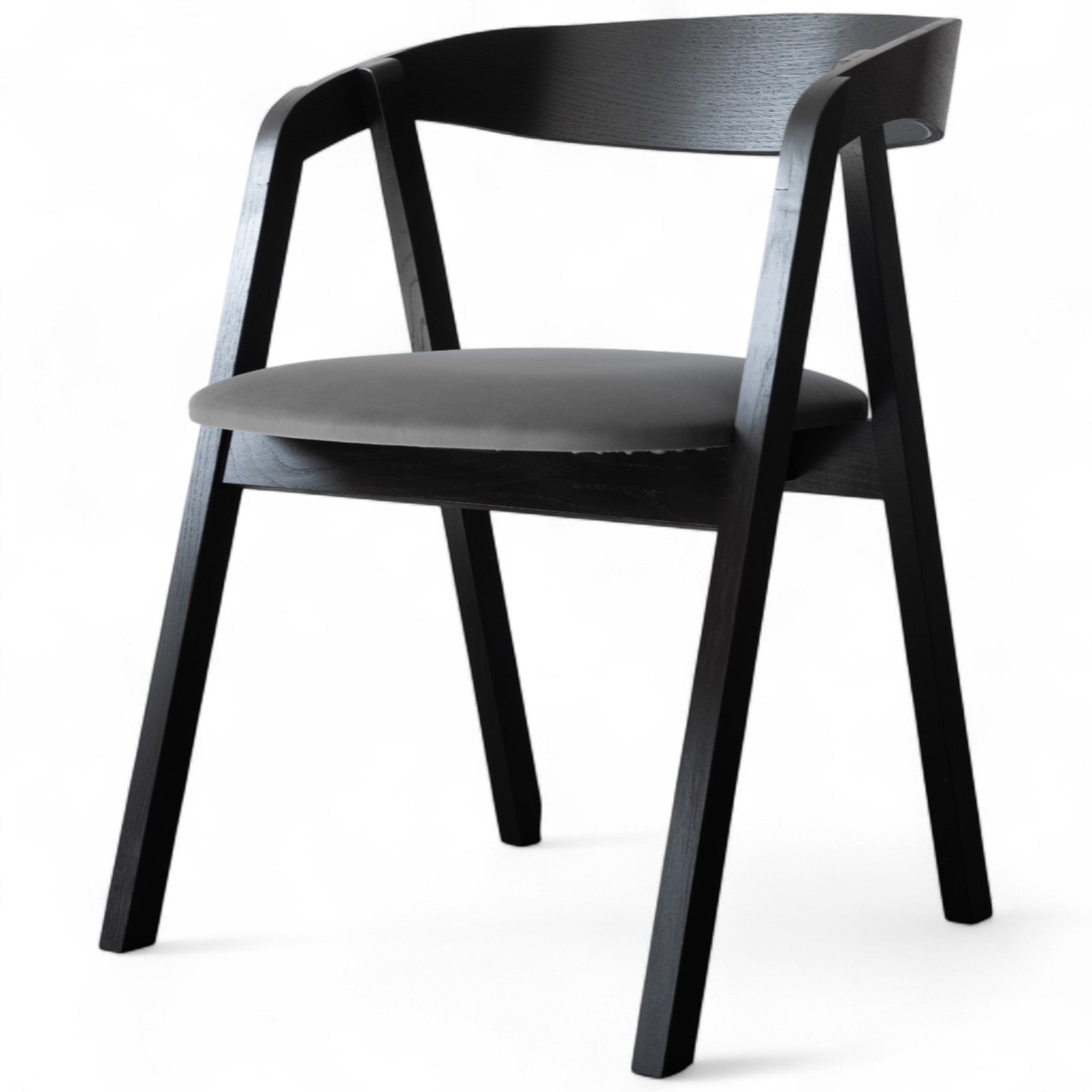 Krzesło dębowe K14 Czarne