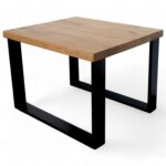 stolik kawowy dębowy 60x70