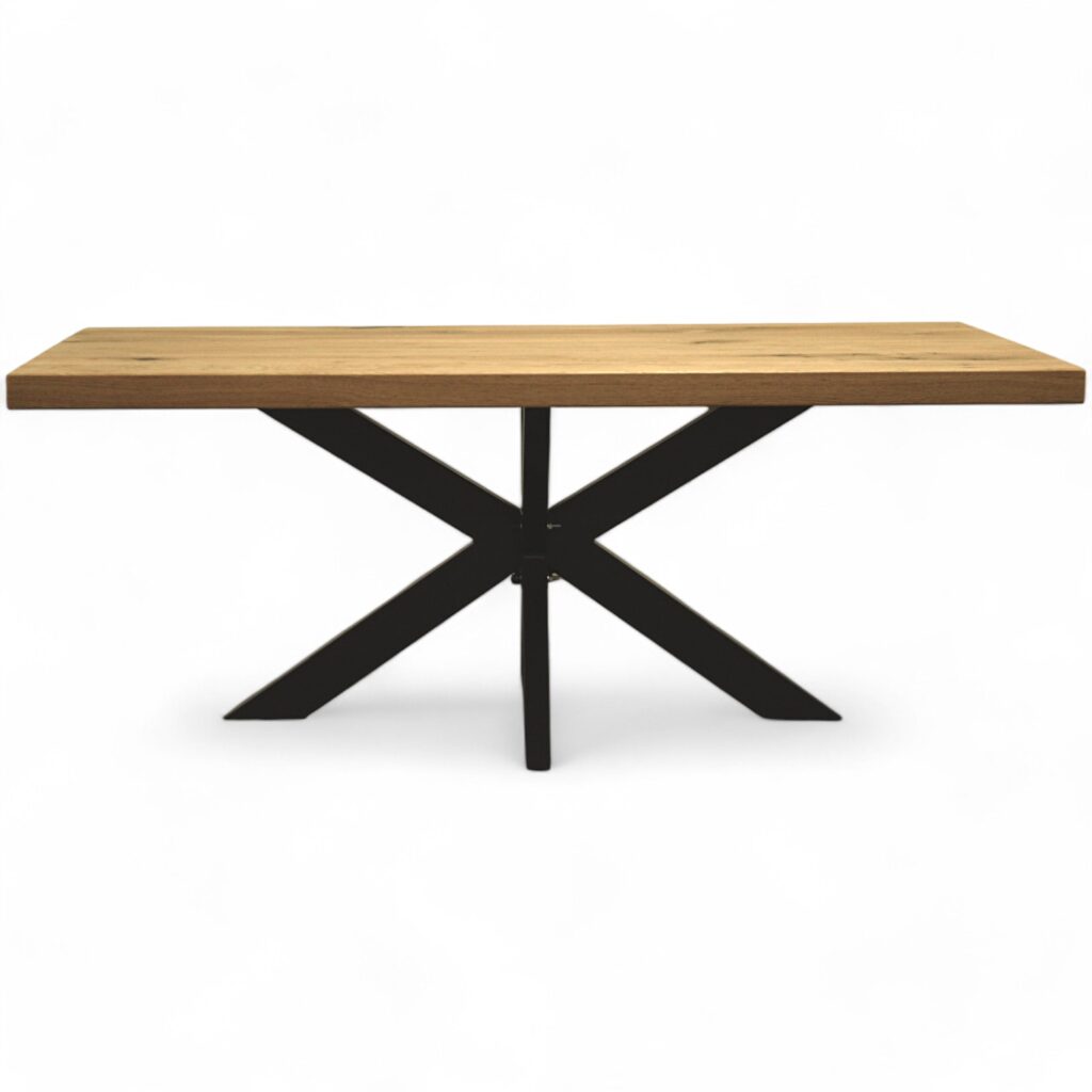 Stolik dębowy nogi pająk