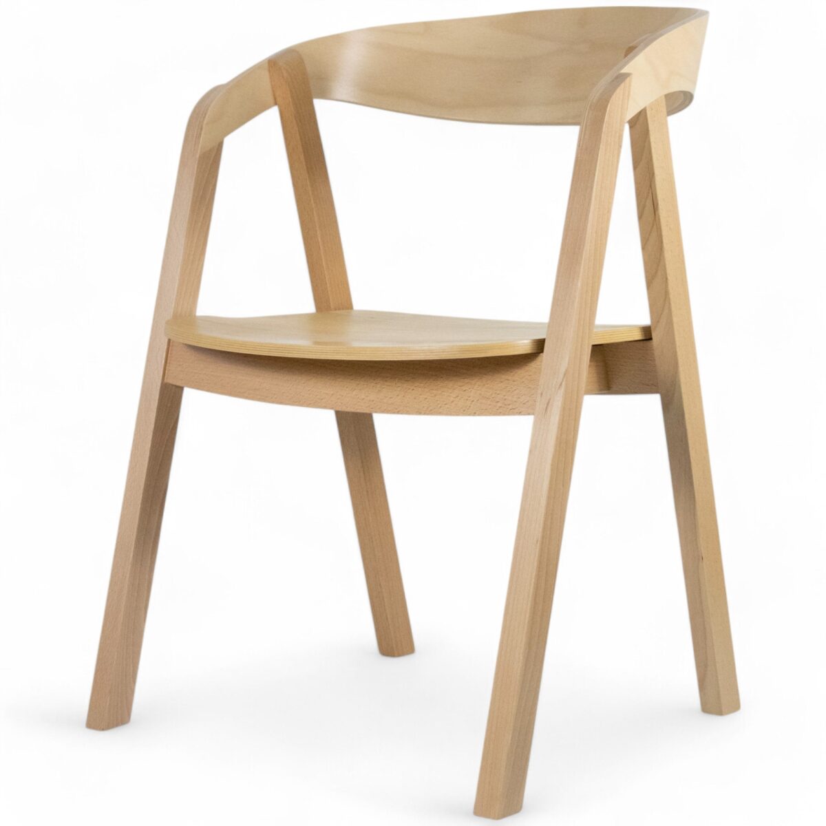 drewniane krzesło bukowe