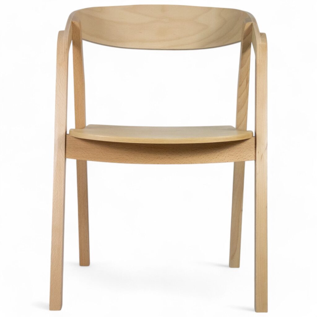 drewniane krzesło bukowe