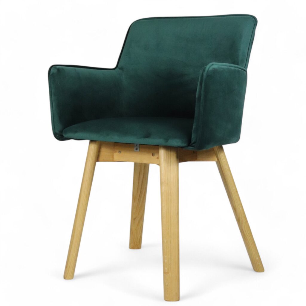 krzesło tapicerowane podłokietniki K5