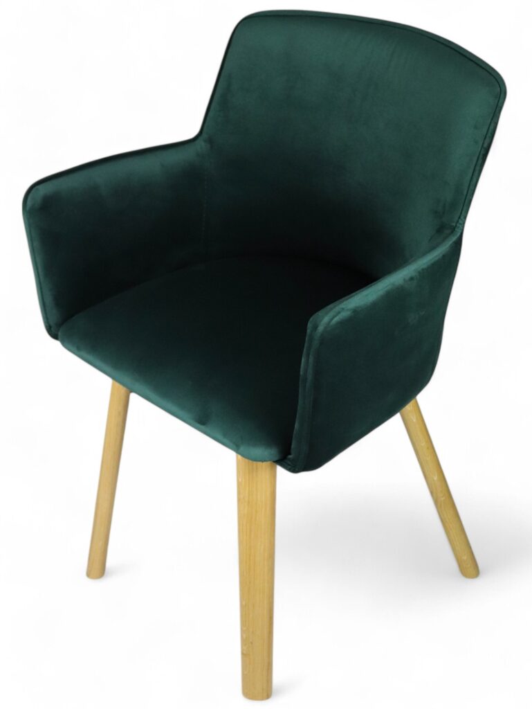 krzesło tapicerowane podłokietniki K5