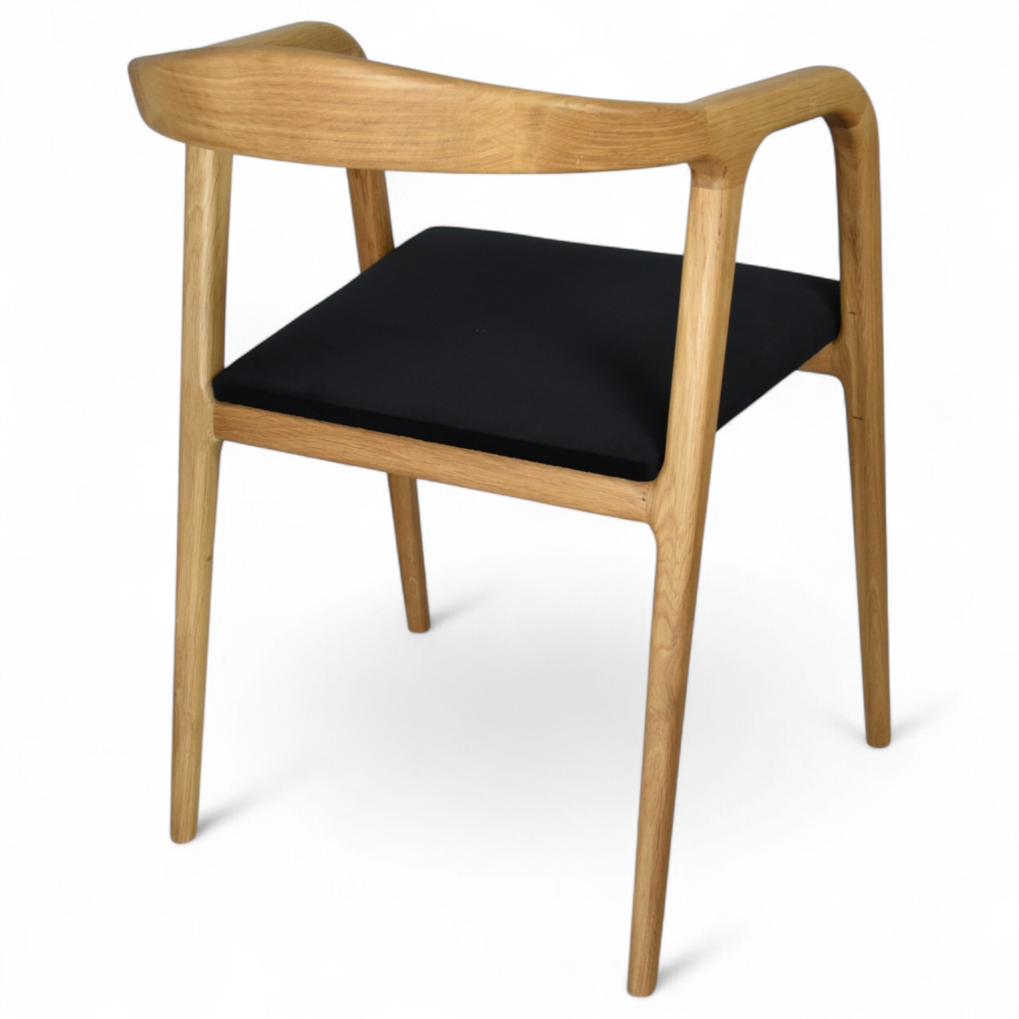 Krzesło dębowe zaokrąglone K22