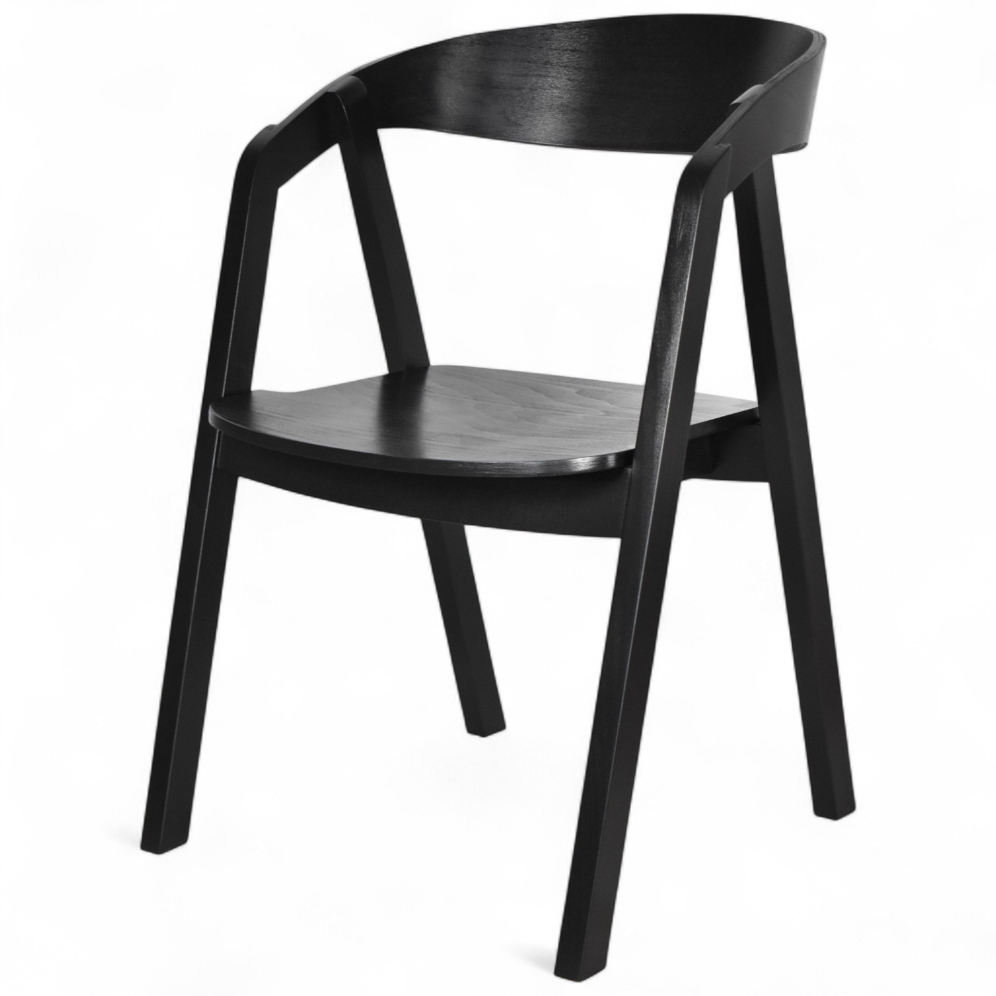 Krzesło bukowe czarne
