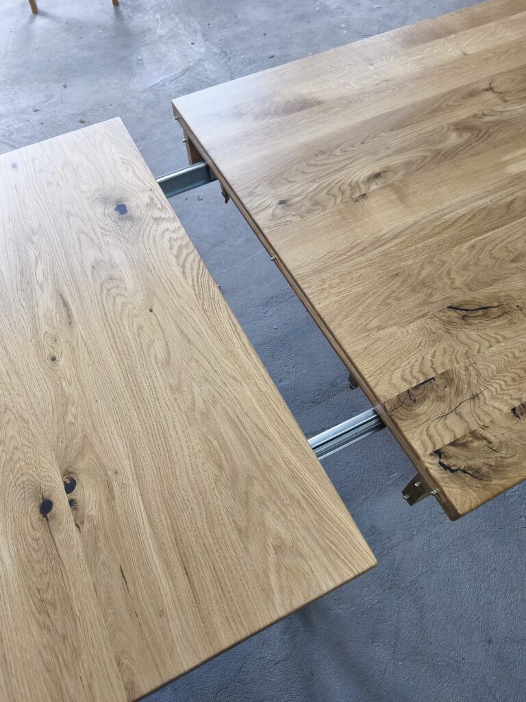 Stół dębowy 200x90 z wkładkami Stół dębowy 200x90 z wkładkami