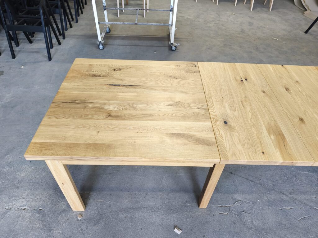 Stół dębowy 200x90 z wkładkami Stół dębowy 200x90 z wkładkami