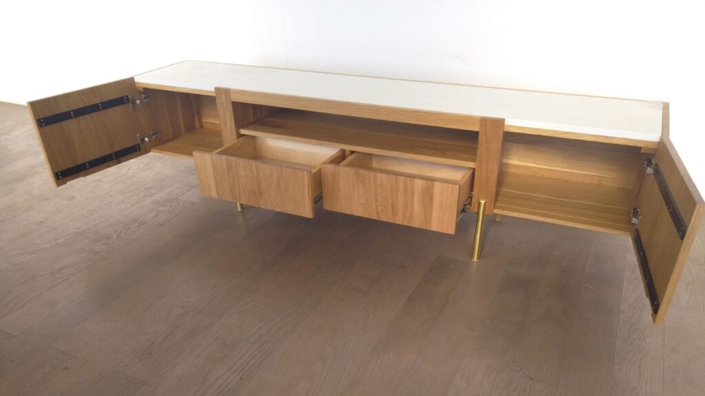 dębowy rtv stolik rtv dębowy